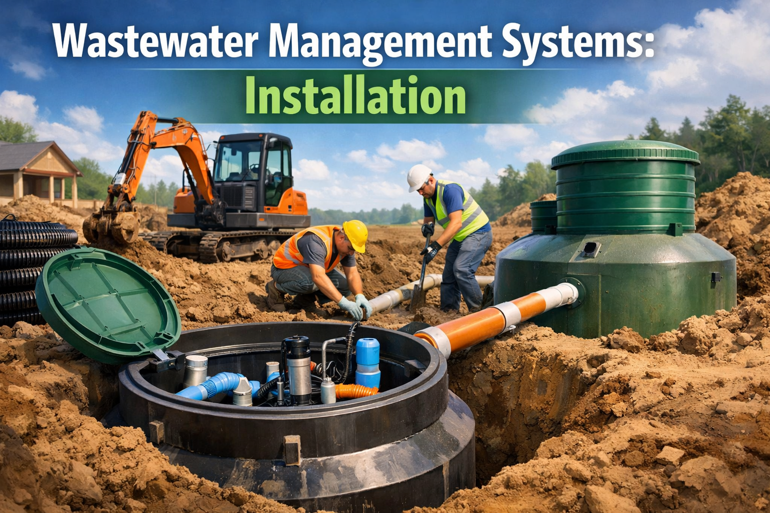 Wastewater Management Systems Installation