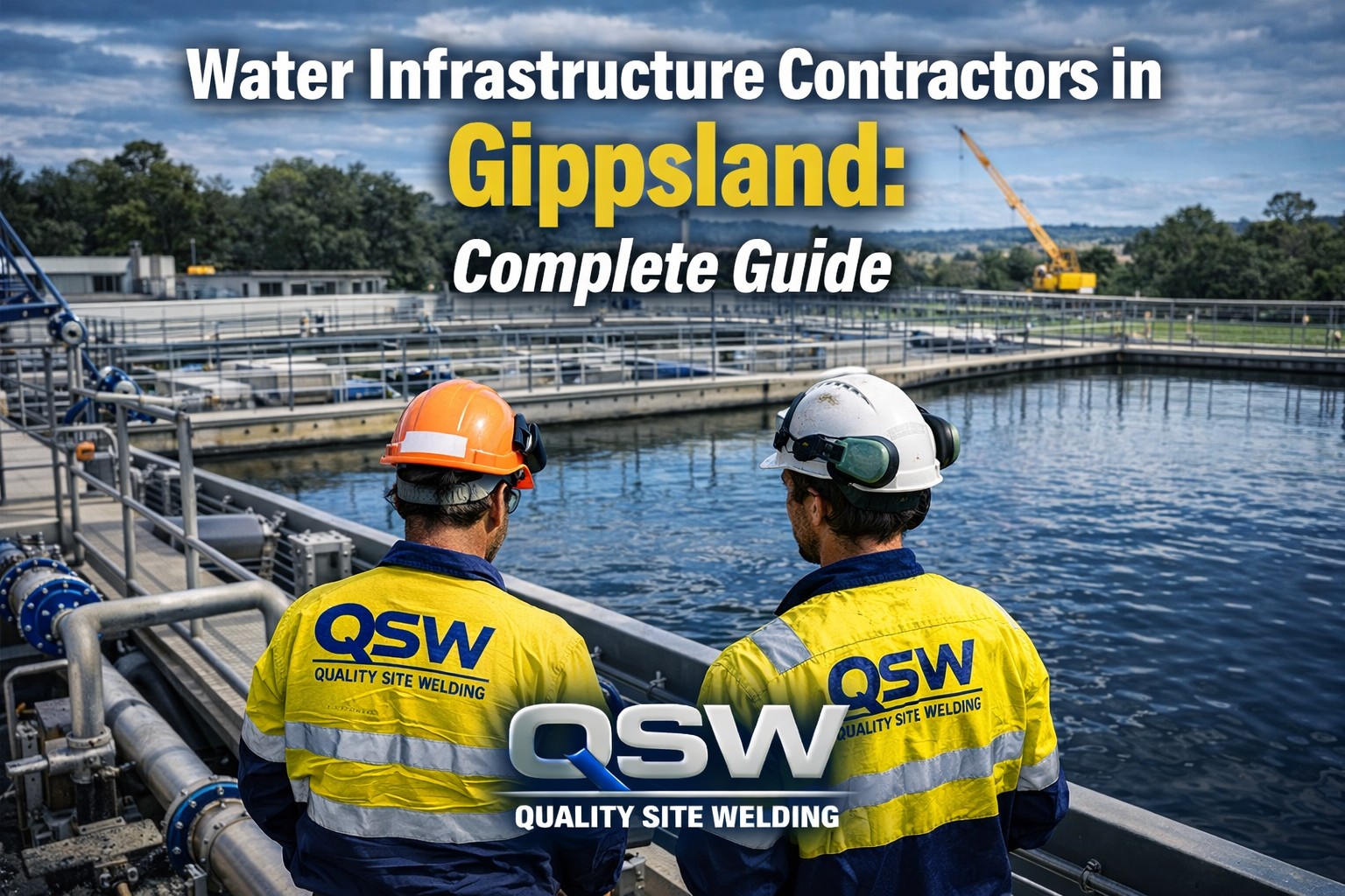 Water infrastructure contractors in Gippsland
