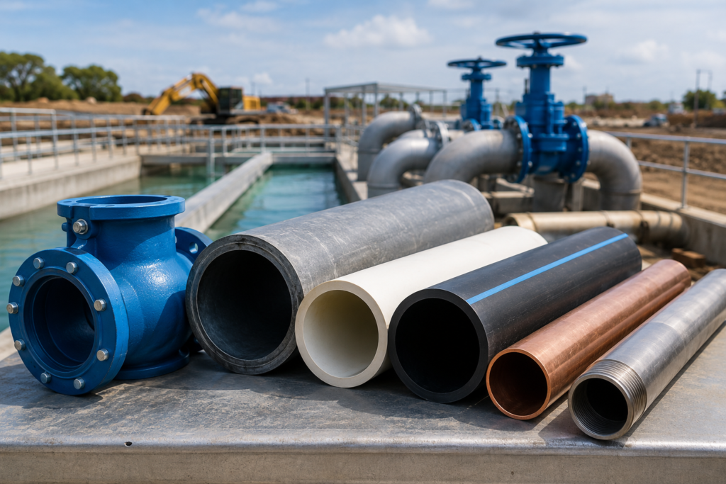 Right Piping Materials for Water Infrastructure Projects
